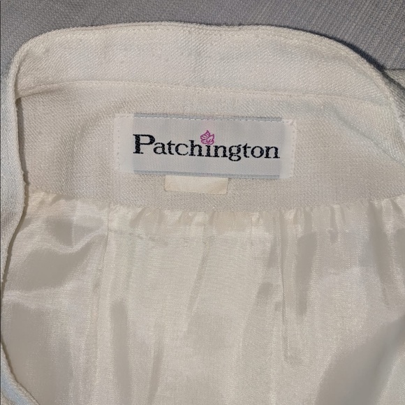 Patchington white midi with gold buttons . - Picture 5 of 5